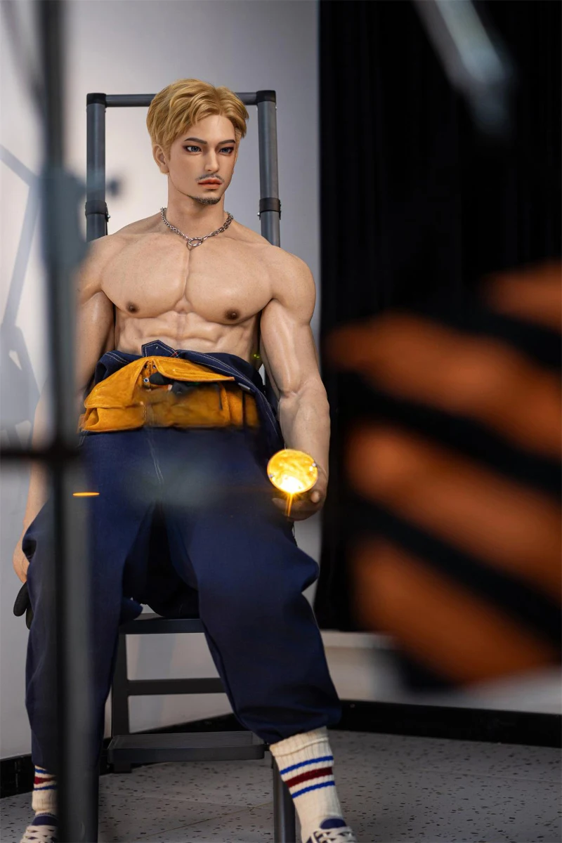 RENHEYUOU 170cm Male Sex Doll For Men Women Real Full Size Silicone Body Gay Big Penis Sex toy For Female Masturbation doll 18+ - Image 3