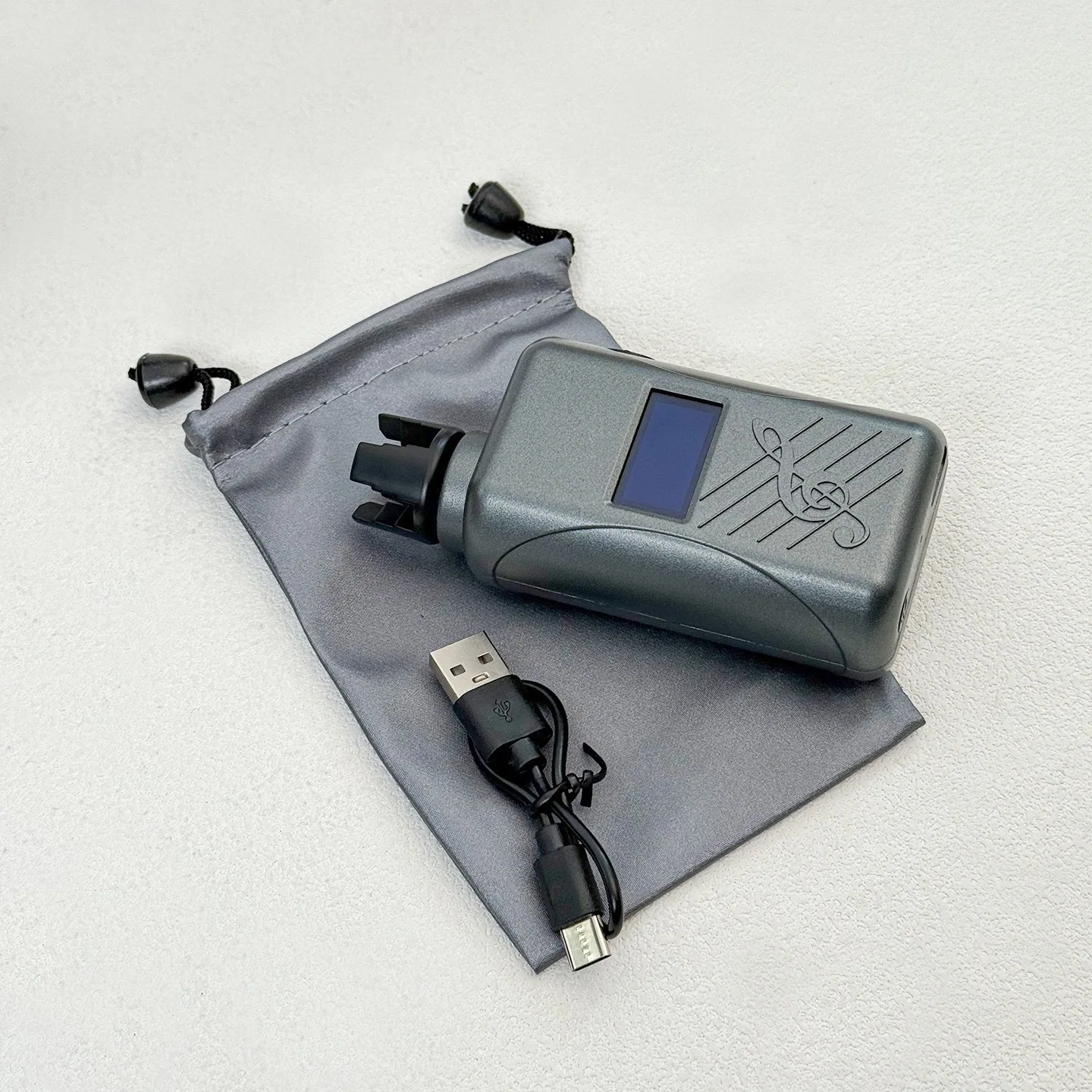 3-in-1電動弦巻き器、ギター用自動弦巻き器、調整可能なチューナー内蔵、メトロノーム内蔵、usb対応