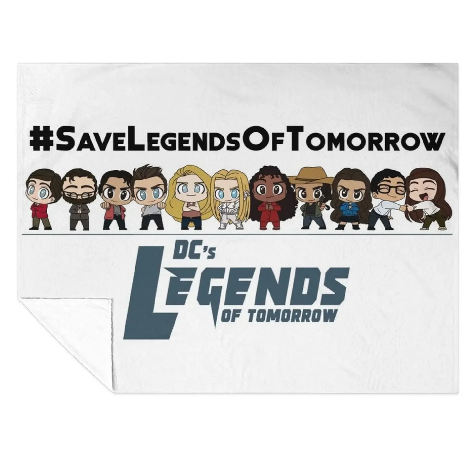 

Save Legends Of Tomorrow - Group Throw Blanket Thermal Flannel Thin decorative Blankets