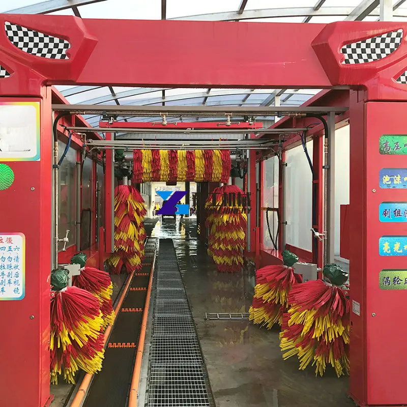 Best Selling Tunnel Fully Automatic Car Wash Machine with Voice Notification System