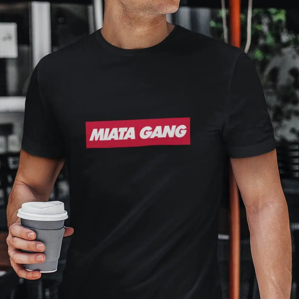 Miata Gang T Shirt Car Guy Lover Jdm Enthusiast S Japanese Sports Racing For Guys