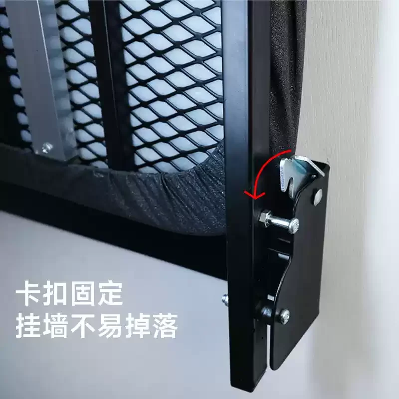 تنطبق على لوحة الكي القابلة للطي المثبتة على الحائط - أداة كي منزلية محمولة قوية وموفرة للمساحة #2