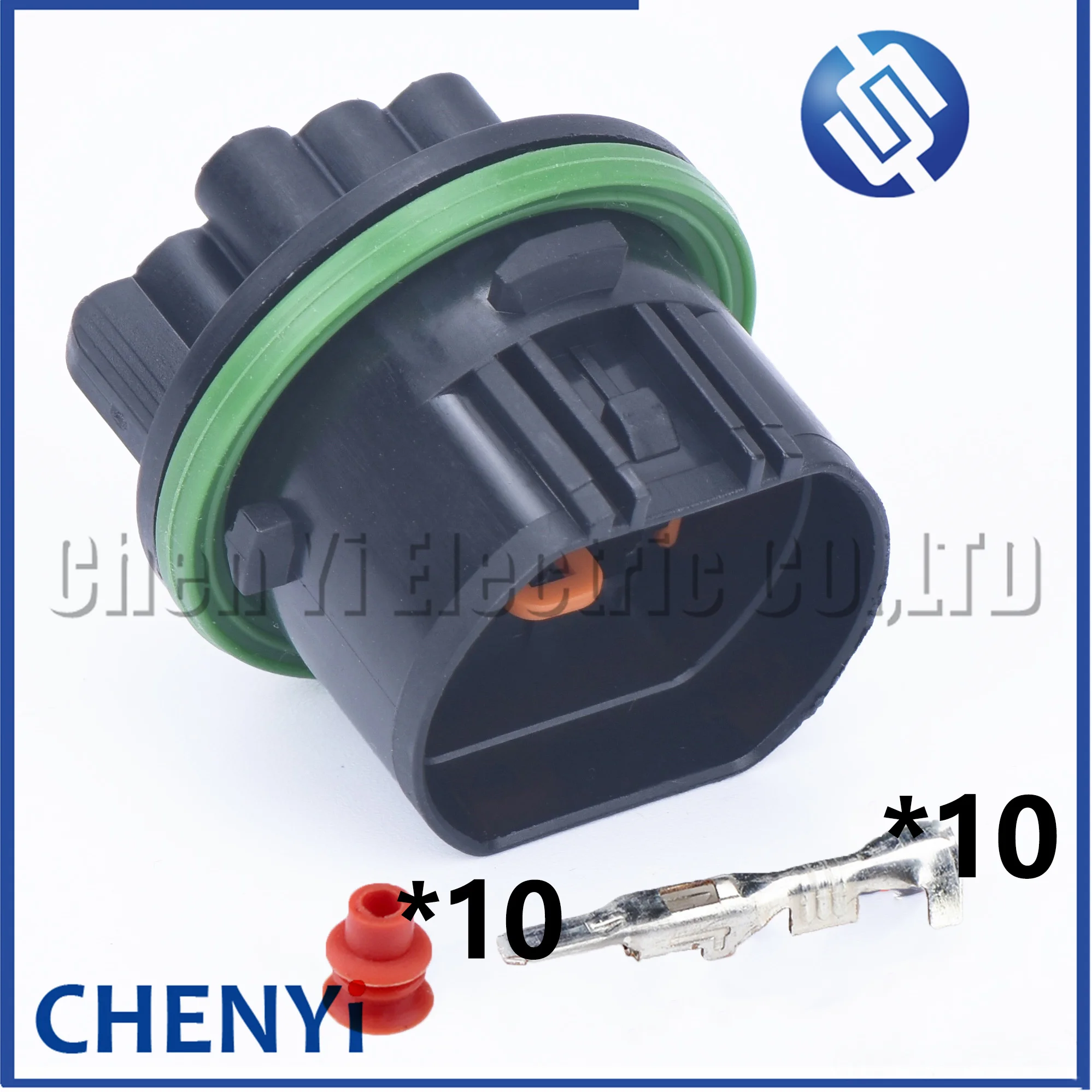 10 pin automotive waterproof connector 2.8 headlamps LED car socket sensor connector GL221-10021 HP066-10021 For Hyundai