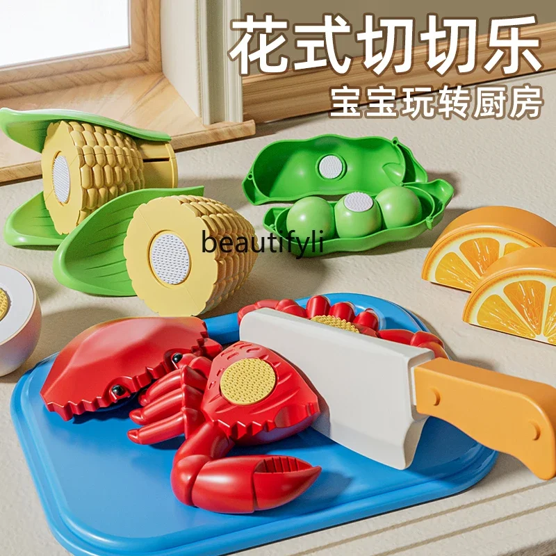 Fruitspeelgoed baby gesneden groenten appel educatieve keukenset voor kinderen cadeau