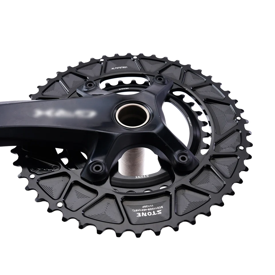 Stone Double Bike Chainring BCD110 Gravel Chain Wheel 48-31T 46