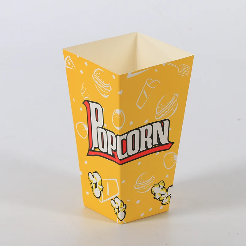 20/50/100Pcs Small Popcorn Box Disposable Paper Cup Barrel birthday wedding party Kids Home Pop favors blue yellow red 100 pack