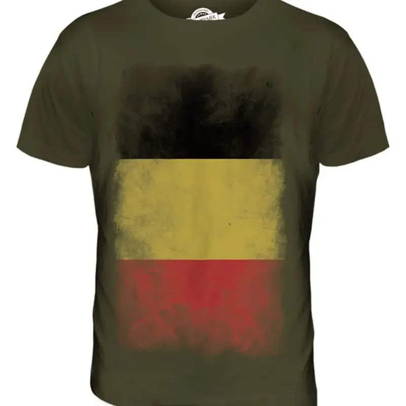 Belgium Faded Flag …