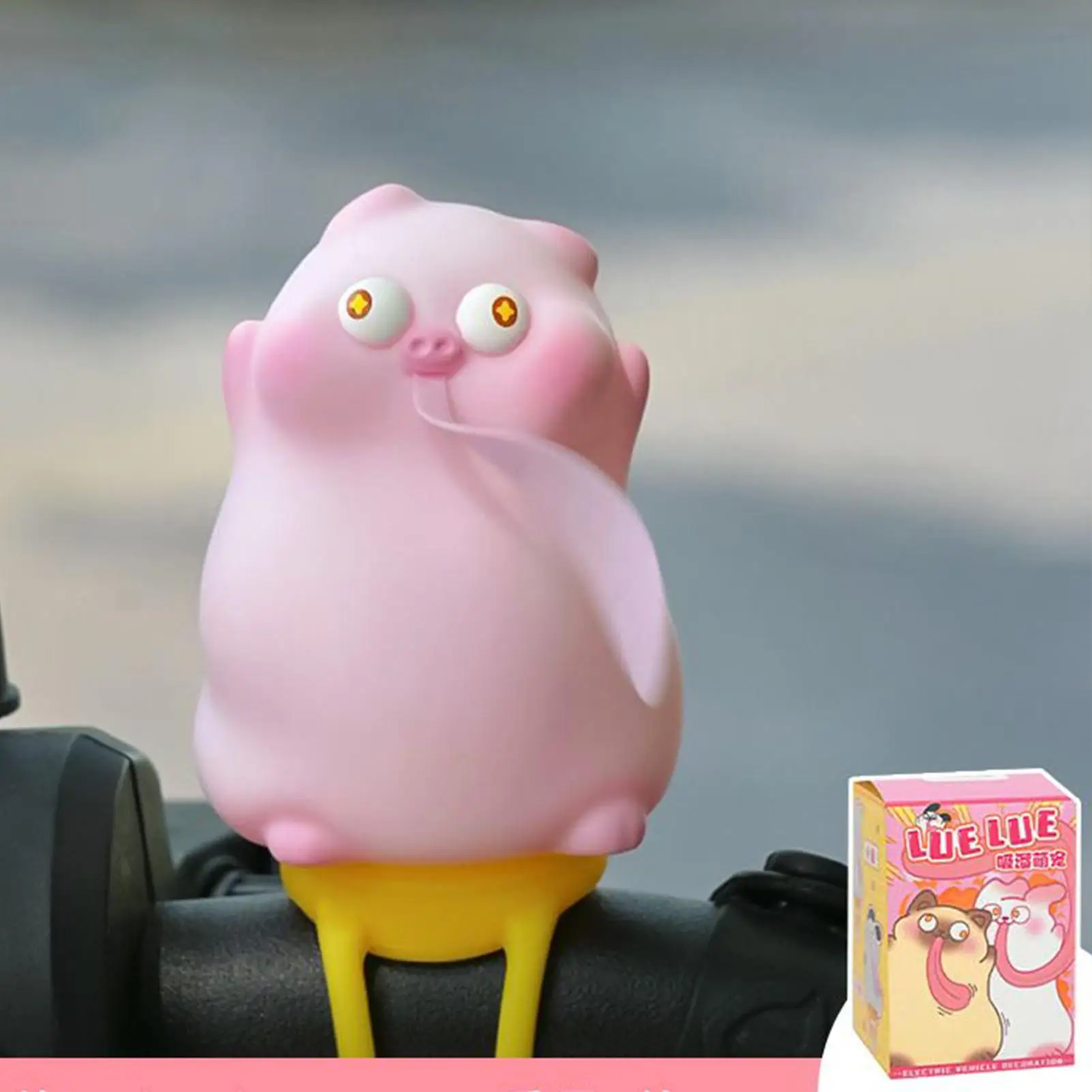 自転車ハンドルバー置物漫画動物飾り自転車ハンドルバー用防水サイクリングアクセサリーステム子供ヘルメットモーター用