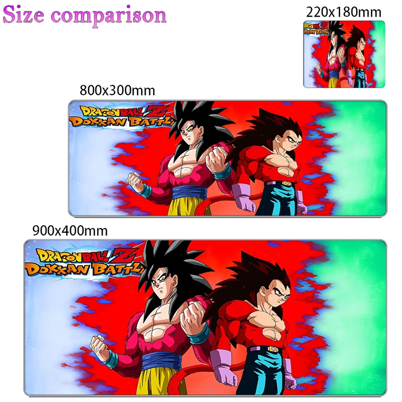 DBZ Mouse Pads Dragon Balll Z Anime Gamer Gaming Accessories Varmilo Keyboard PC Computer rug Desk Mat XXL Carpet Mousepad
