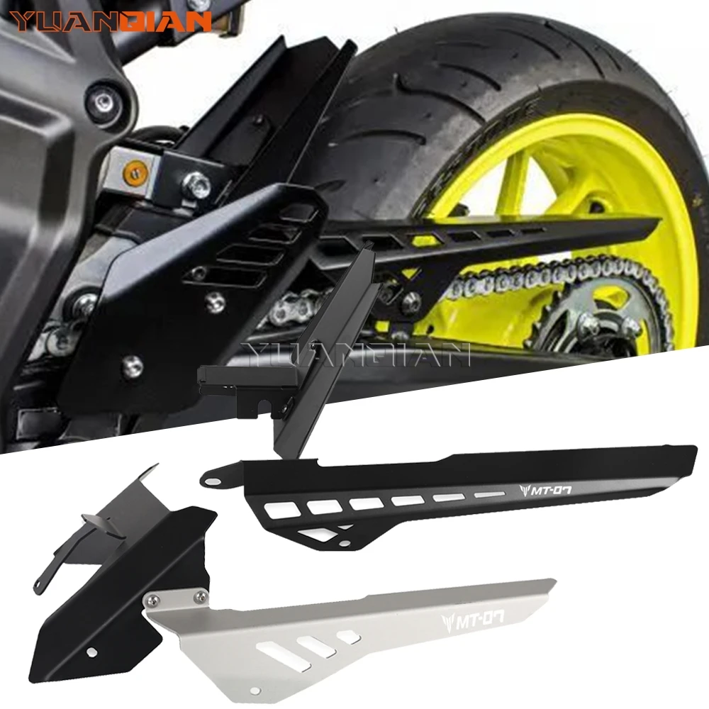 

Chain Guard Cover Rear Fender Tire Hugger Mudguard For YAMAHA MT-07 MT07 TRACER 700 7 GT FZ-07 XSR 700 XTribute YZF R7 XSR700