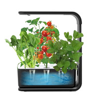 Automatic Hydroponics Growing System, Indoor Herb Garden Starter Kit with Led Grow Light, Smart Garden Planter for Home Kitchen