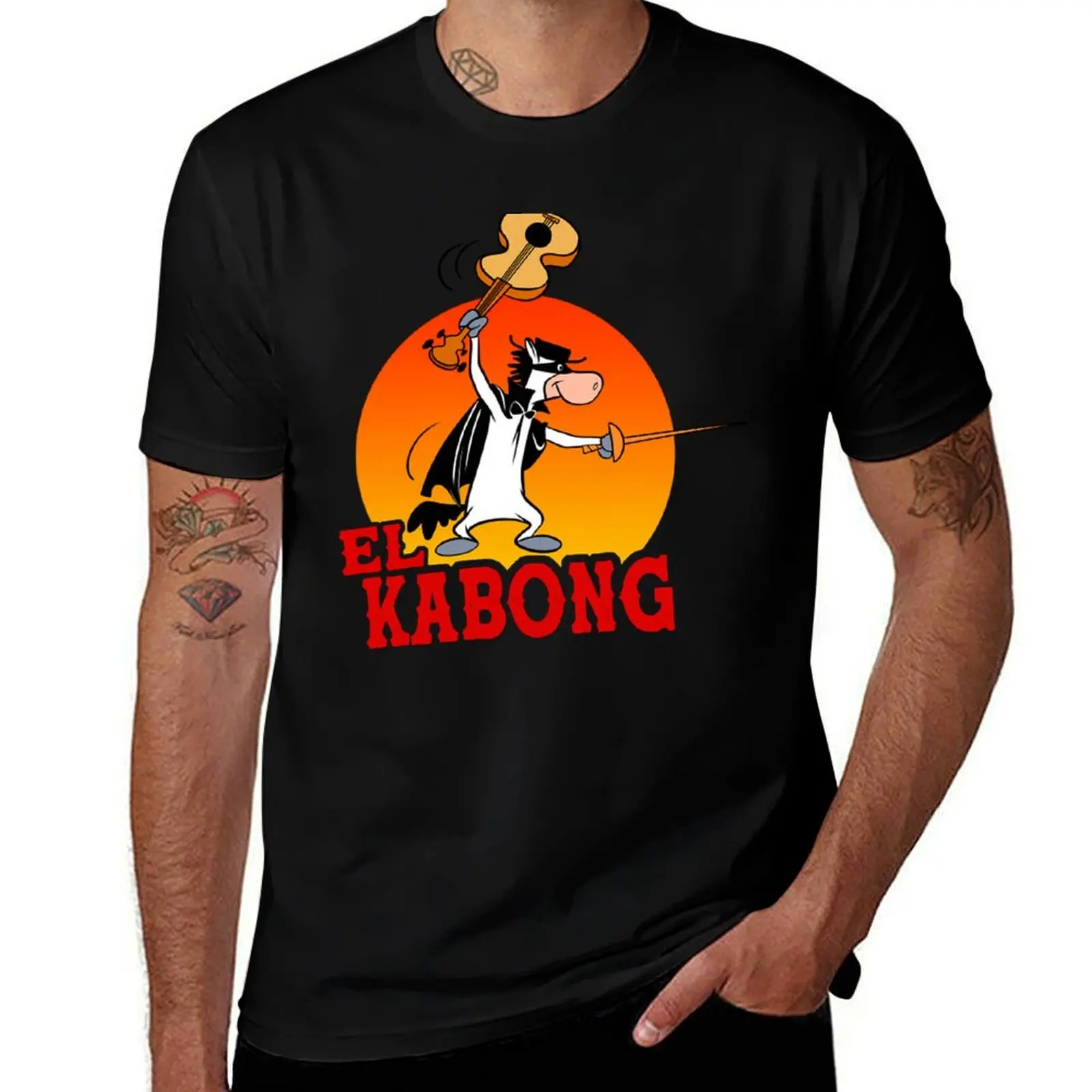 

El Kabong T-Shirt Basic Regular Fit Casual T-Shirt