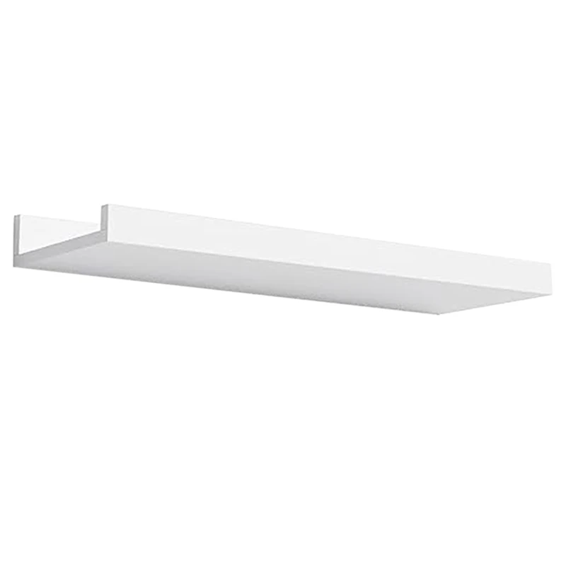 

Floating Shelf Wall-Mounted Bedroom Modern White Wall Frame Used For Decoration Living Room Bathroom Kitchen