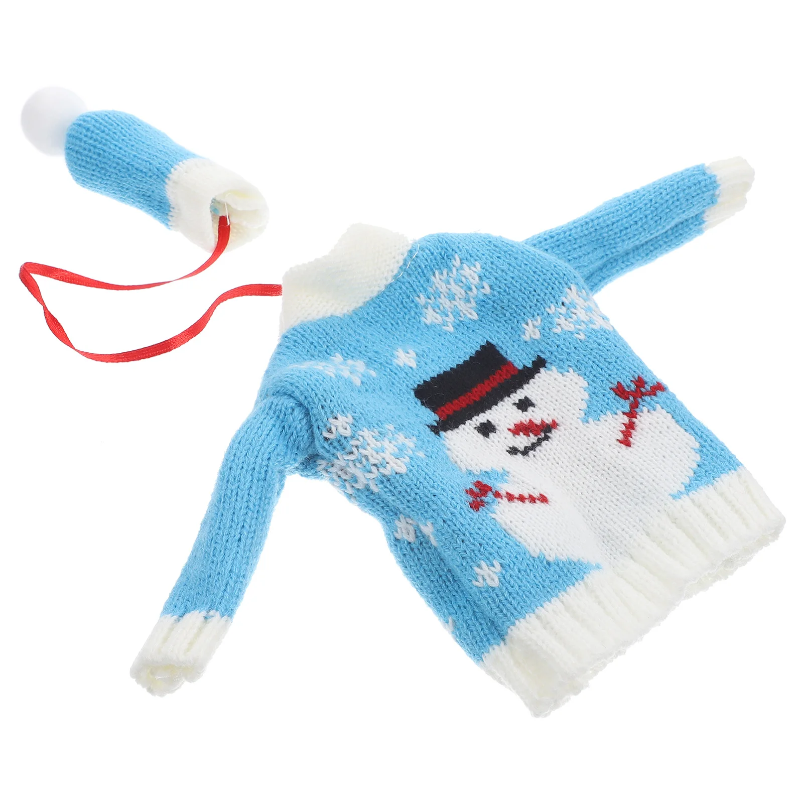 

1 set Xmas Wine Bottle Covers Knitted Reusable For Red Wine Party Supplies Bottle Sleeve Christmas Decoration Bar Tools