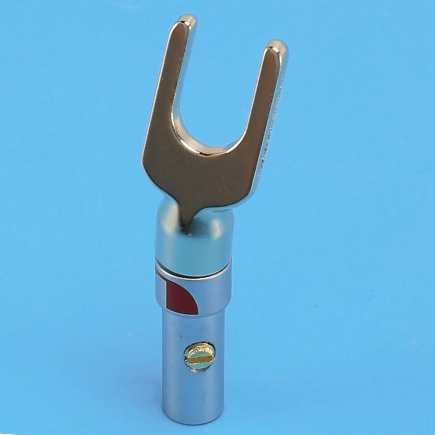 B24B Y Plug 45 درجة محطة المجرف موصل لأسلاك مكبر الصوت لتقوم بها بنفسك/سلك توصيل مكبر الصوت لتقوم بها بنفسك - حزمة من 12 (6 أسود + 6 أحمر) #3