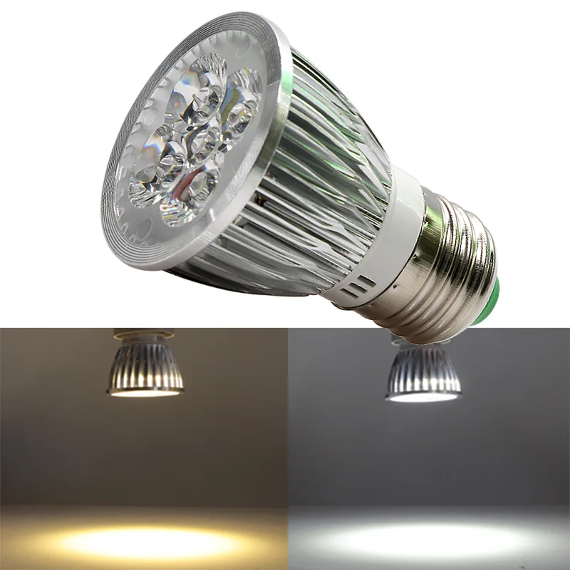 Bombilla E27 Led Spotlight 5W 110v 220v 12v 24v Ceiling Under Cabinet Light Aluminum Shell Lamp 12 V 24 Volt Home Super Bulb