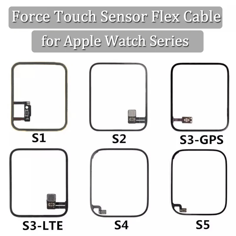 Force 3D Touch Sensor Flex Cable Replacement Repair Kit for Apple Watch Series 1 2 3 4 5 Gravity Induction Sense