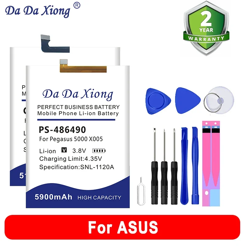 2024 New Battery For ASUS ZenFone 4 6 7 8 Pro Mini Max ZenPad 3 S 8.0 Pegasus 4A 5000 Fonepad 7 Google Nexus 7 IIBatteries