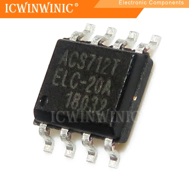 10piece ACS712ELCTR-20A-T ACS712ELC ACS712