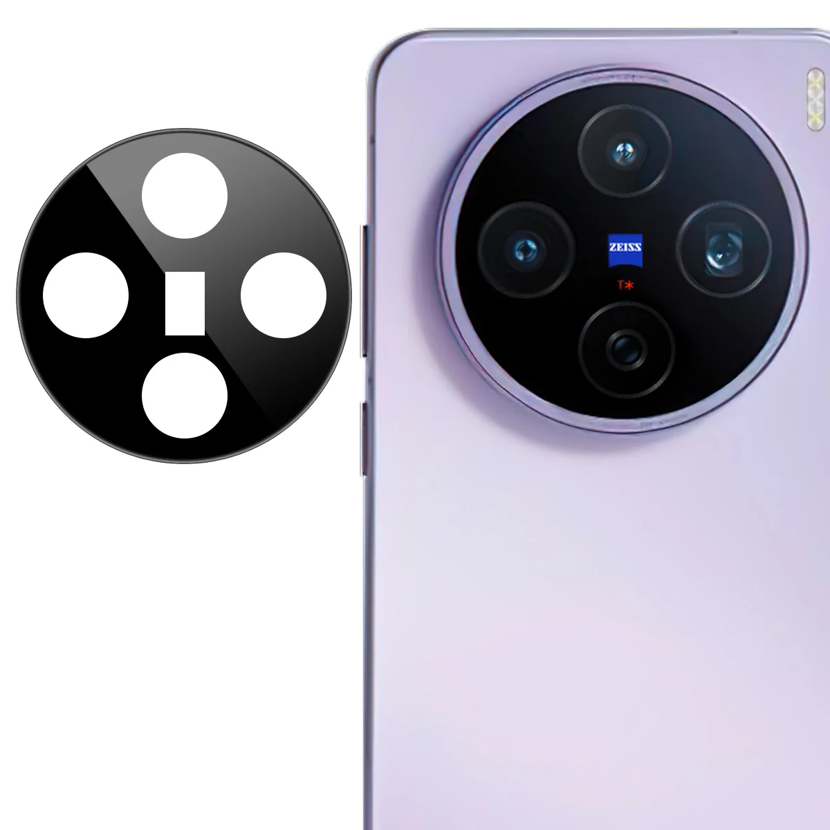 

Для Vivo X200s 5G стекло объектива IMAK черная версия стеклянная пленка для линз