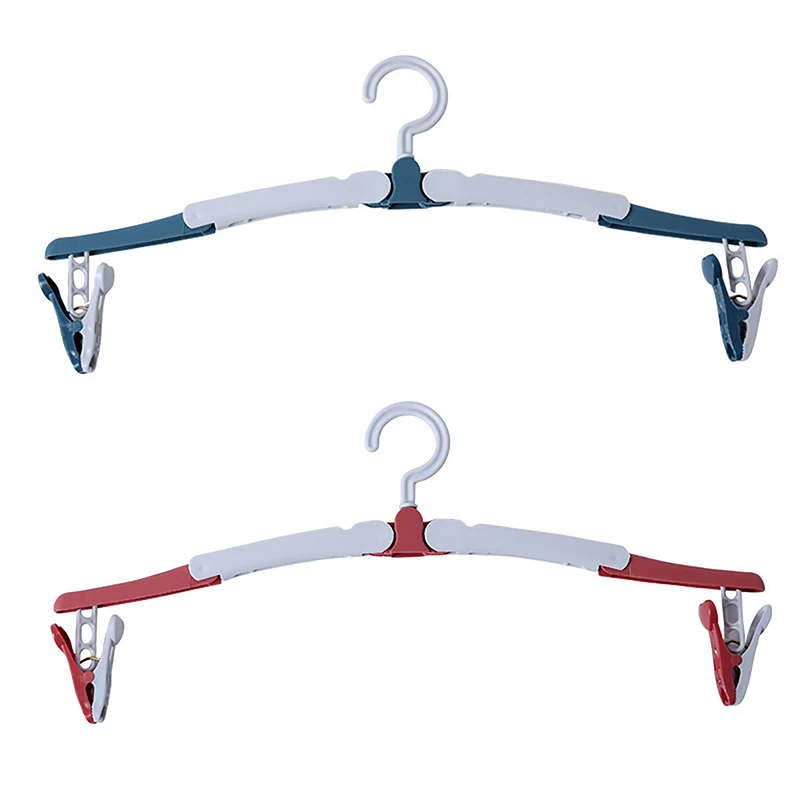 1Pc Faltbare Kleiderbügel Tragbare Reise Kleiderbügel Kleiderbügel Reise Zubehör Faltbare Kleidung Trocknen Rack