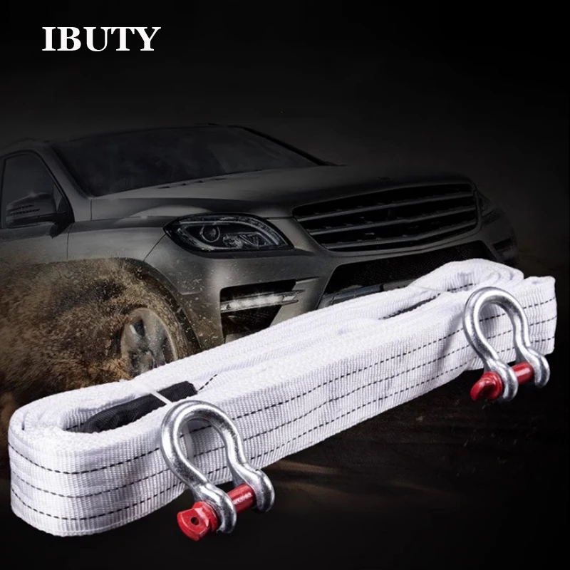 

Car Trailer Rope Outdoor Travel Escape Towing Rope Trailer Belt Rescue Special Rope