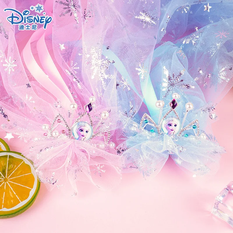 Accessoires pour cheveux Disney Forzen pour filles, épingle à cheveux Everver, carnaval, fête d'anniversaire, cosplay, princesse Elsa, petite amie, cadeau de Noël, nouveau