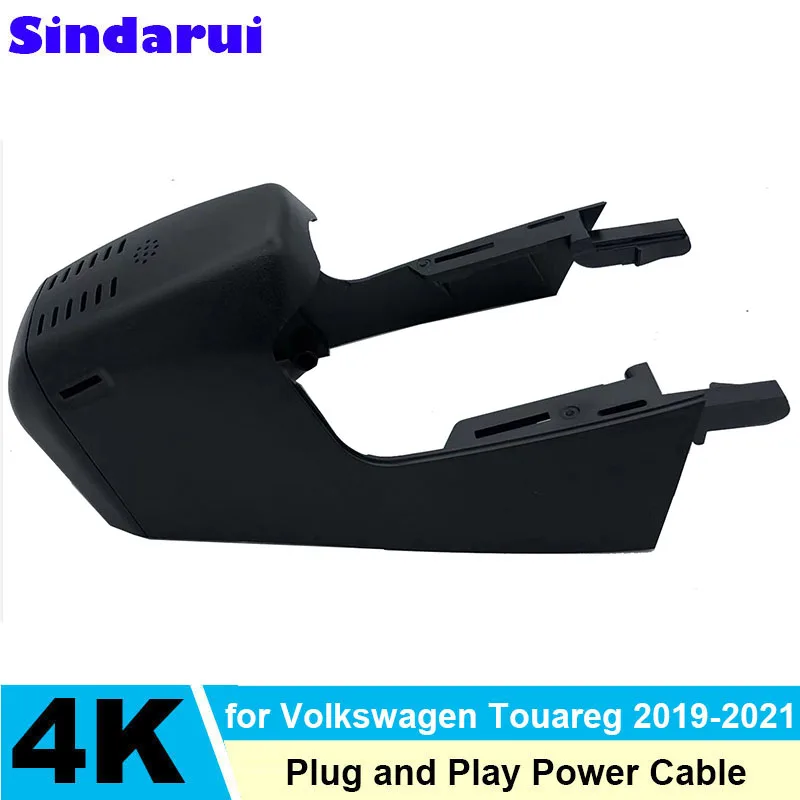

4K HD 2160P Plug and Play видеорегистратор WIFi Автомобильный видеорегистратор с двумя объективами для Volkswagen vw Touareg 2019 2020 2021 2022 Управление через приложение