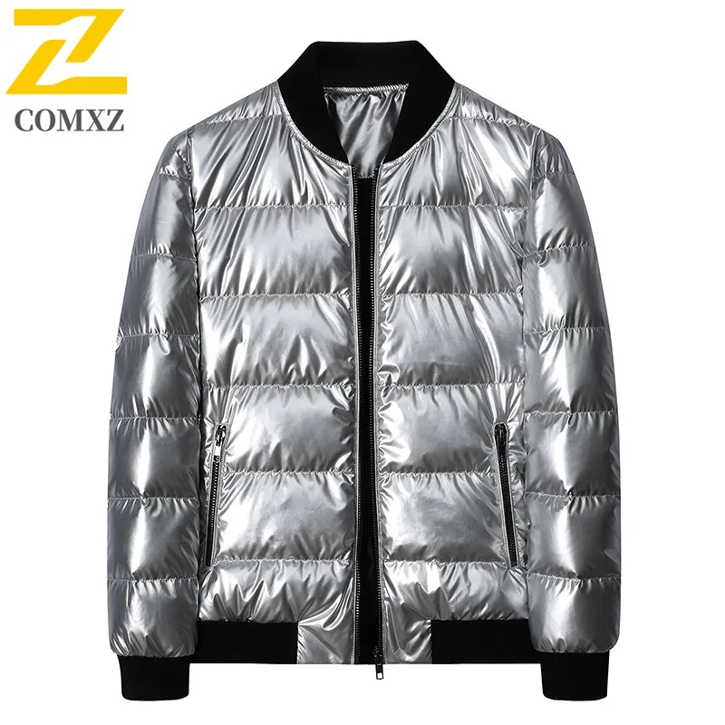 Men's Vintage Puffer Jacket Waterproof Windproof Down Alternative Coat American Style Motorcycle Outerwear Fit Outdoor Sports