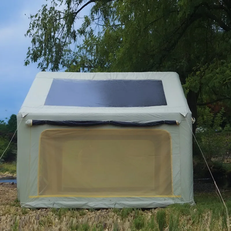 

Fully automatic inflatable tent outdoor camping new thickened oxford camping single decker equipment roof cabin