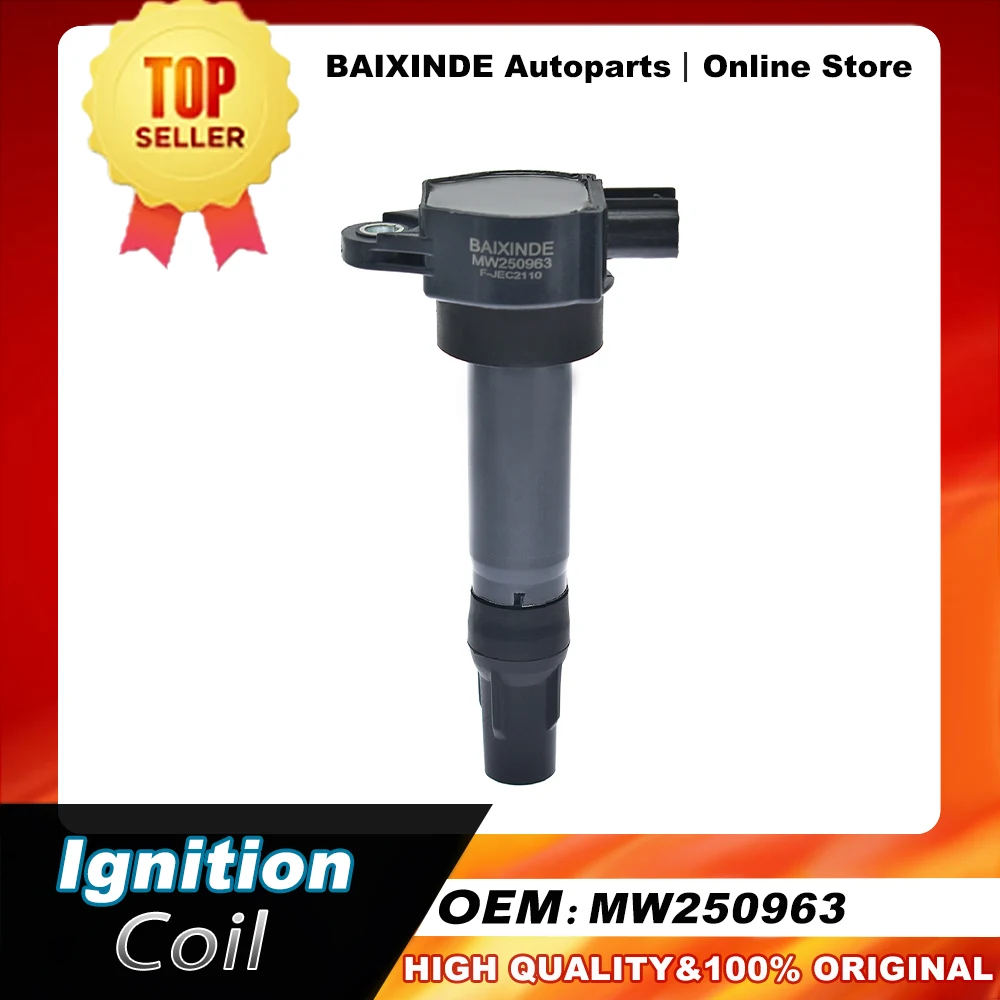 1 PCS OEM MW250963 Ignition Coil For Mitsubishi- Space- Star 4A91 14-19 Brilliance V5 1.6 H230 1.6 H530 1.6 Original Accessories