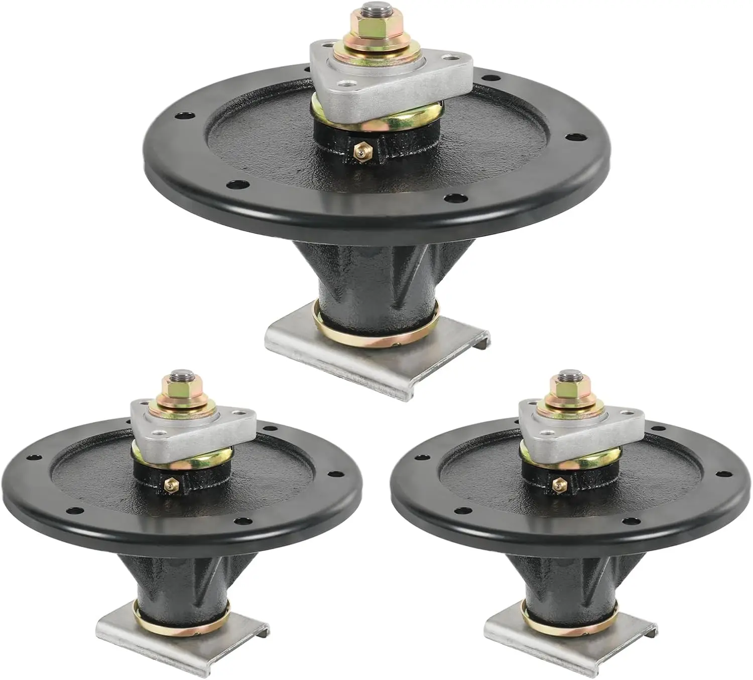 

3PK 107-8504 Spindle Assembly Replacement for 48" 52" 60" Z400 Z441 Z449 Z450 Toro Z Master Turbo Force Mower, Replace 285-881