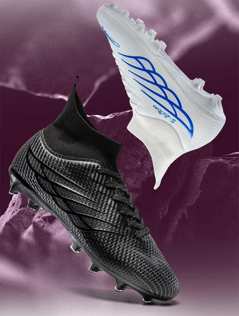 Professionelle Fußballschuhe Herren Fußballschuhe Society Fußballschuhe FG Ultraleichte Trainings-Fußballschuhe Outdoor-Sportschuhe – Detail 9