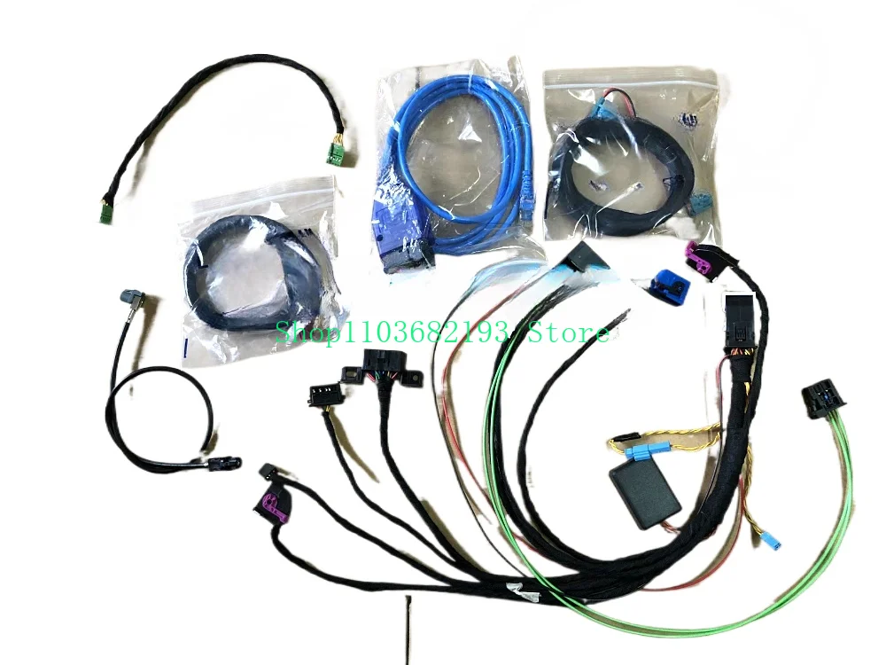 

Wirings harness with CAS Emulator tester for navigation systems power on bench all in one