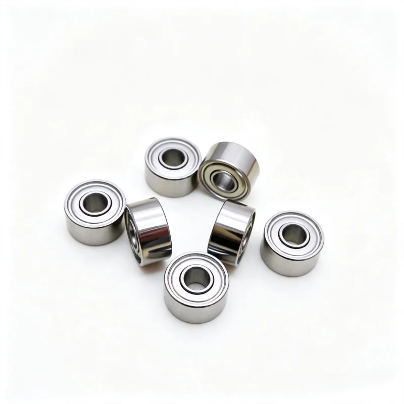 100Pcs R2‑5ZZ Inch Miniature Ball Bearing 3.175x7.938x3.571mm RI-518ZZ Double Shielded Ball Bearings For RC Model Small Motor