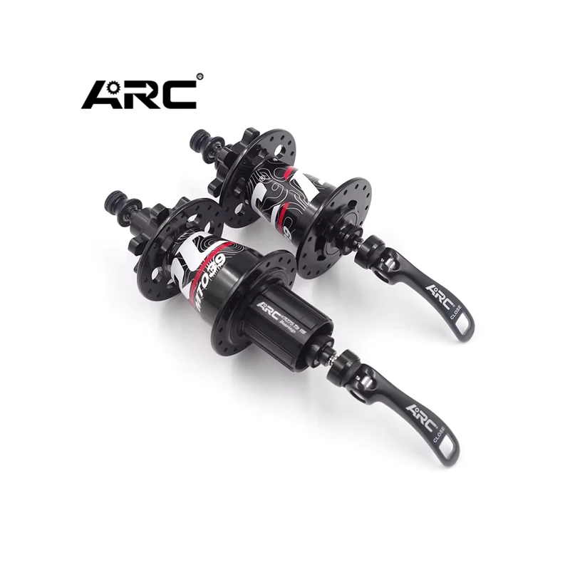 قوس MT039 الجبلية الجبهة الخلفية دراجة محاور 32H 6 البراغي القرص دراجة محور QR من خلال 135 مللي متر 142 مللي متر HG XD MS 11 12 فولت محور عجلات 6-ألوان