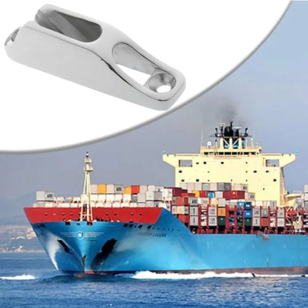 316 Stainless Steel Rope Cam Cleat Mirror Polish Heavy Duty Marine Stainless Steel Cleat Durable Yacht Accessories Marine