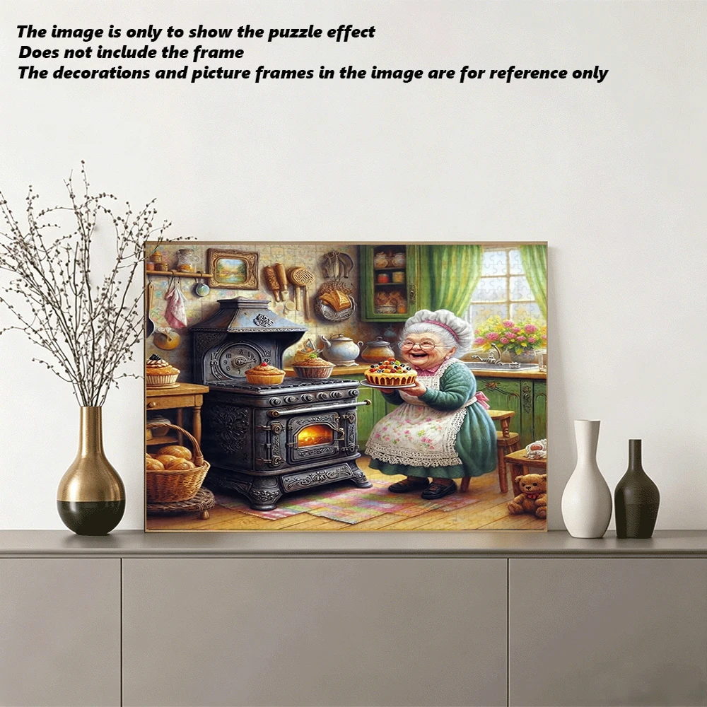 A high-quality 500/1000-piece puzzle, perfect for adults, is a fun family game that helps relieve stress and is great for birthd view 5