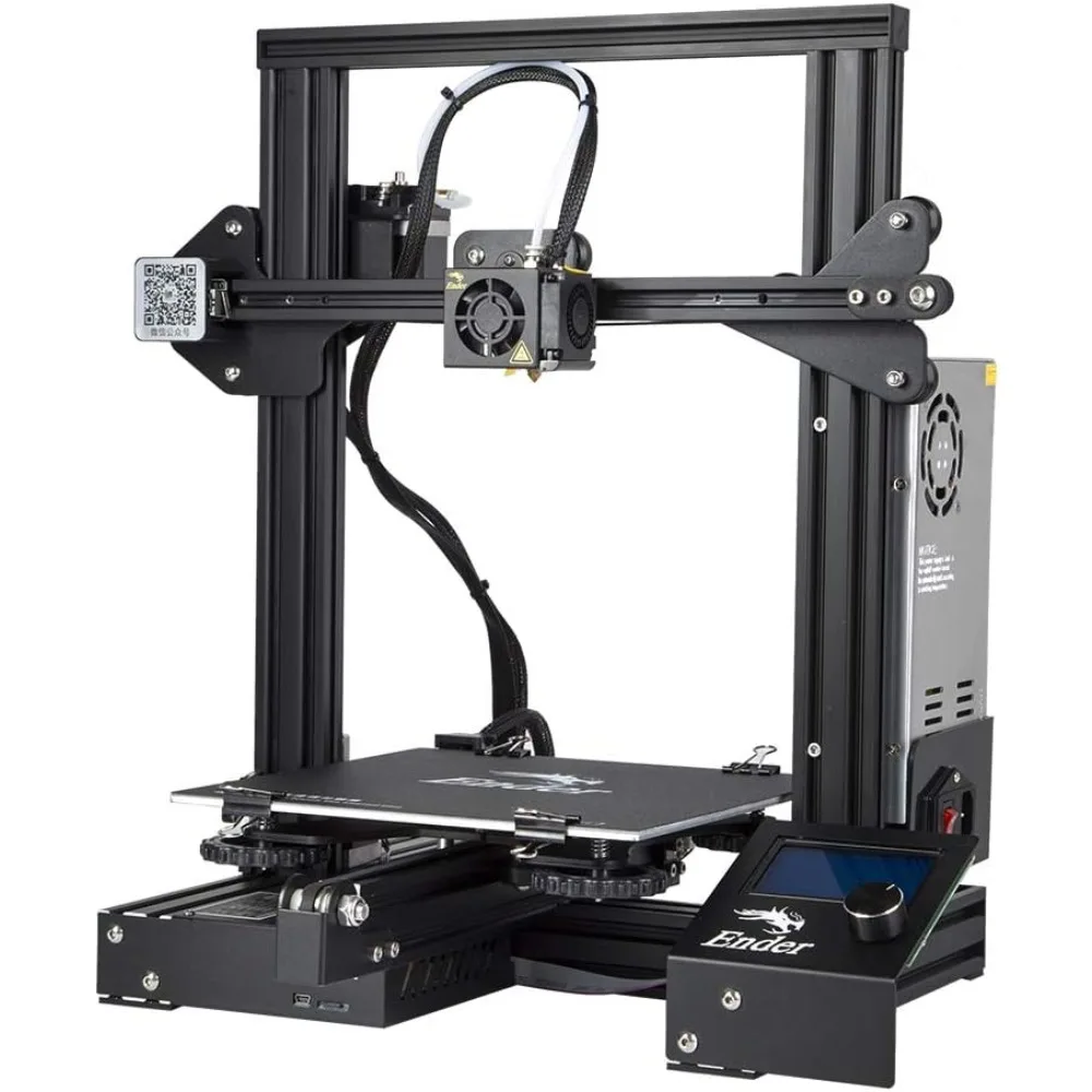 

3 3D Printer Fully Open Source with Resume Printing Function DIY 3D Printers Printing Size 8.66x8.66x9.84 inch