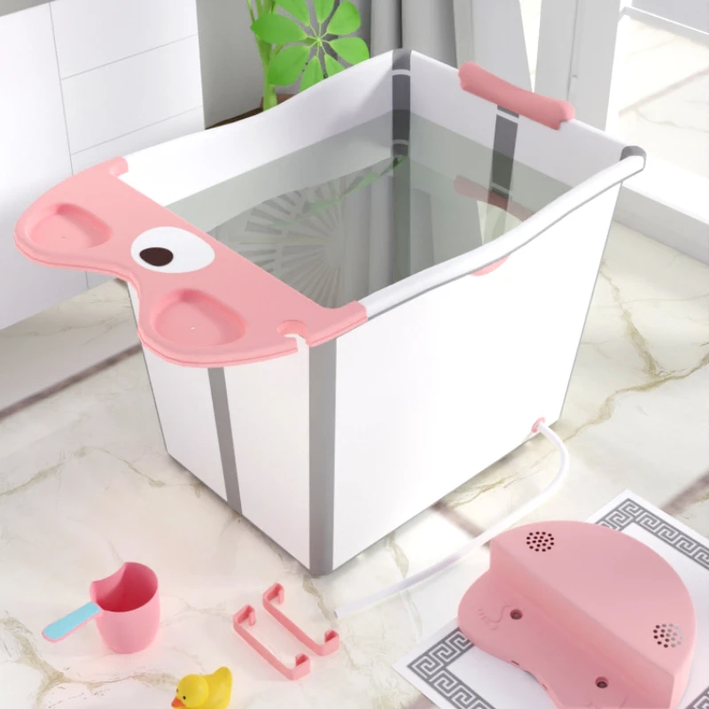 Folding bath tub for children of middle and old age, household medicine bath tub for children, bidet for children