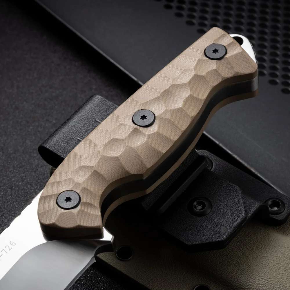 Trskt Gravity Camping Survival Knife ,8MM Thickness Tactical Knives ,Outdoor Knives ,Edc Tool With Kydex Dropshipping