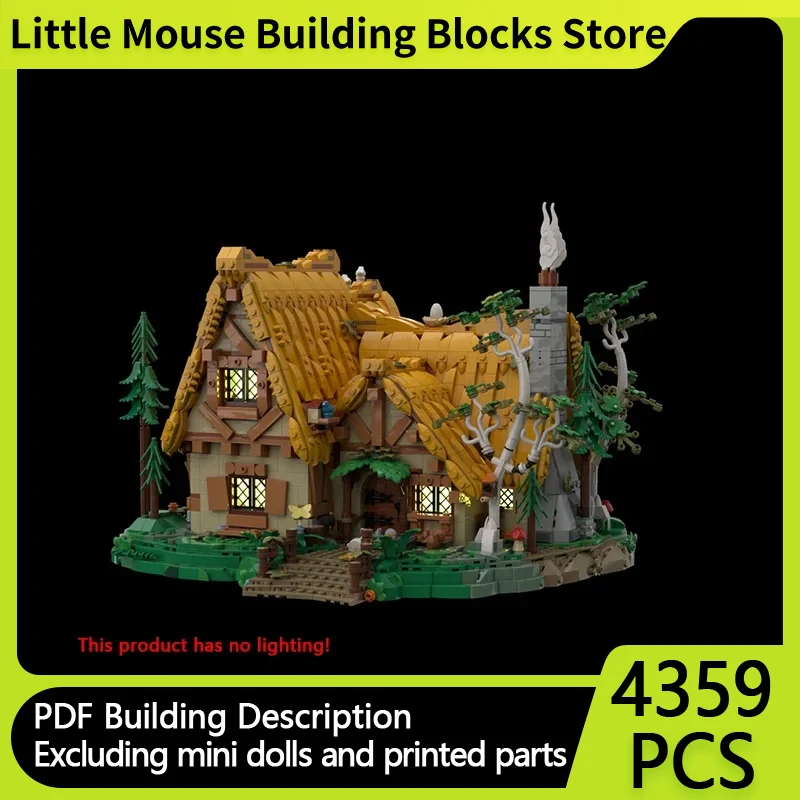 

Popular Anime Model MOC Building Bricks The Princess's Room Modular Technology Gifts Children Suit Toys Holiday Assemble