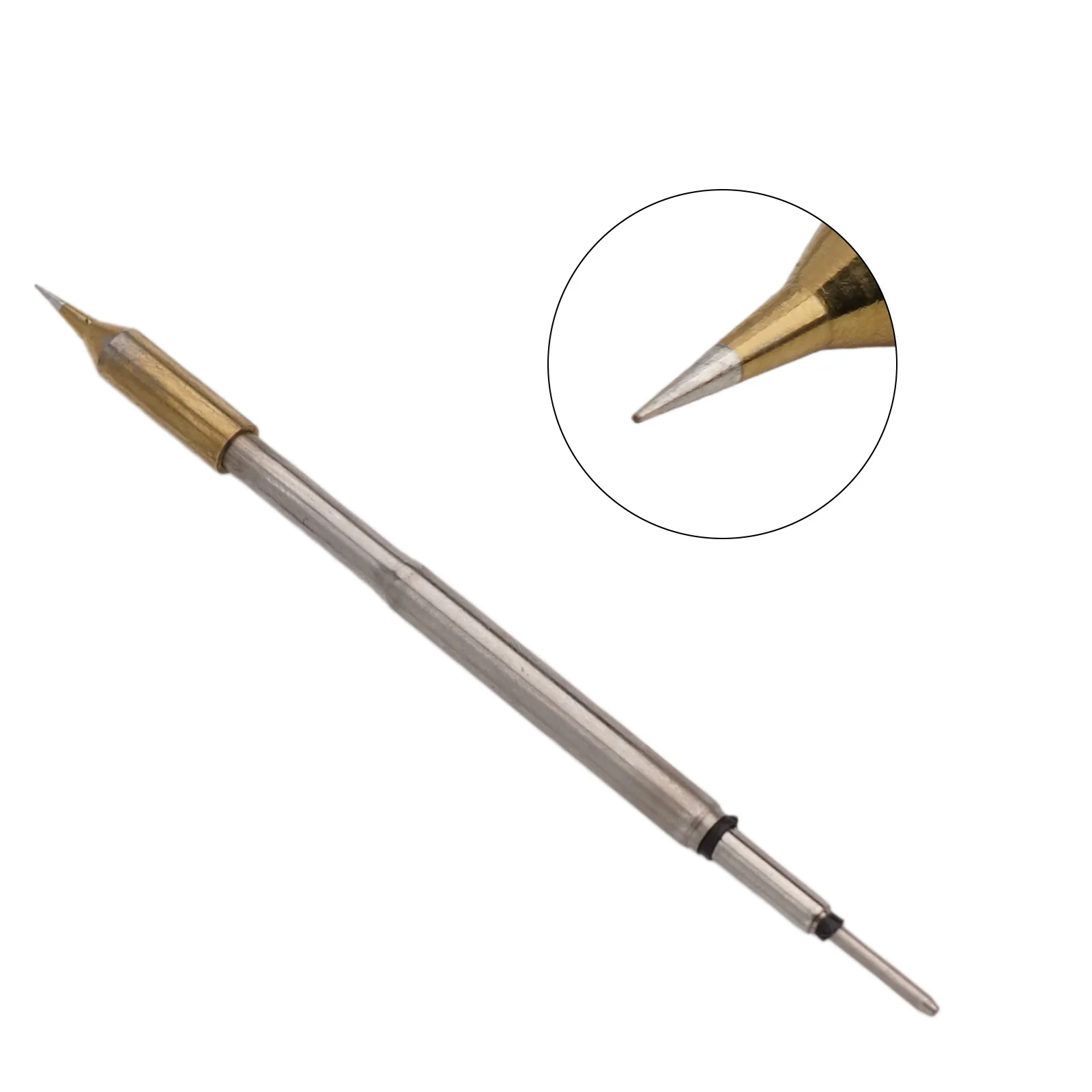 

Spare Soldering Iron Tip C245 Soldering Iron Tip Precision Soldering Sturdy Materials Color Gold Professional Soldering