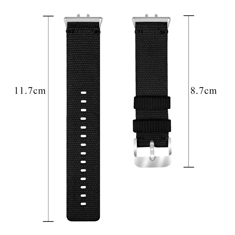 Nylon Strap for Samsung Galaxy Fit 3 Adjustable Sport Bracelet Stainless Steel Clasp Watchband for Galaxy Fit3 Band Accessories﻿ image 6