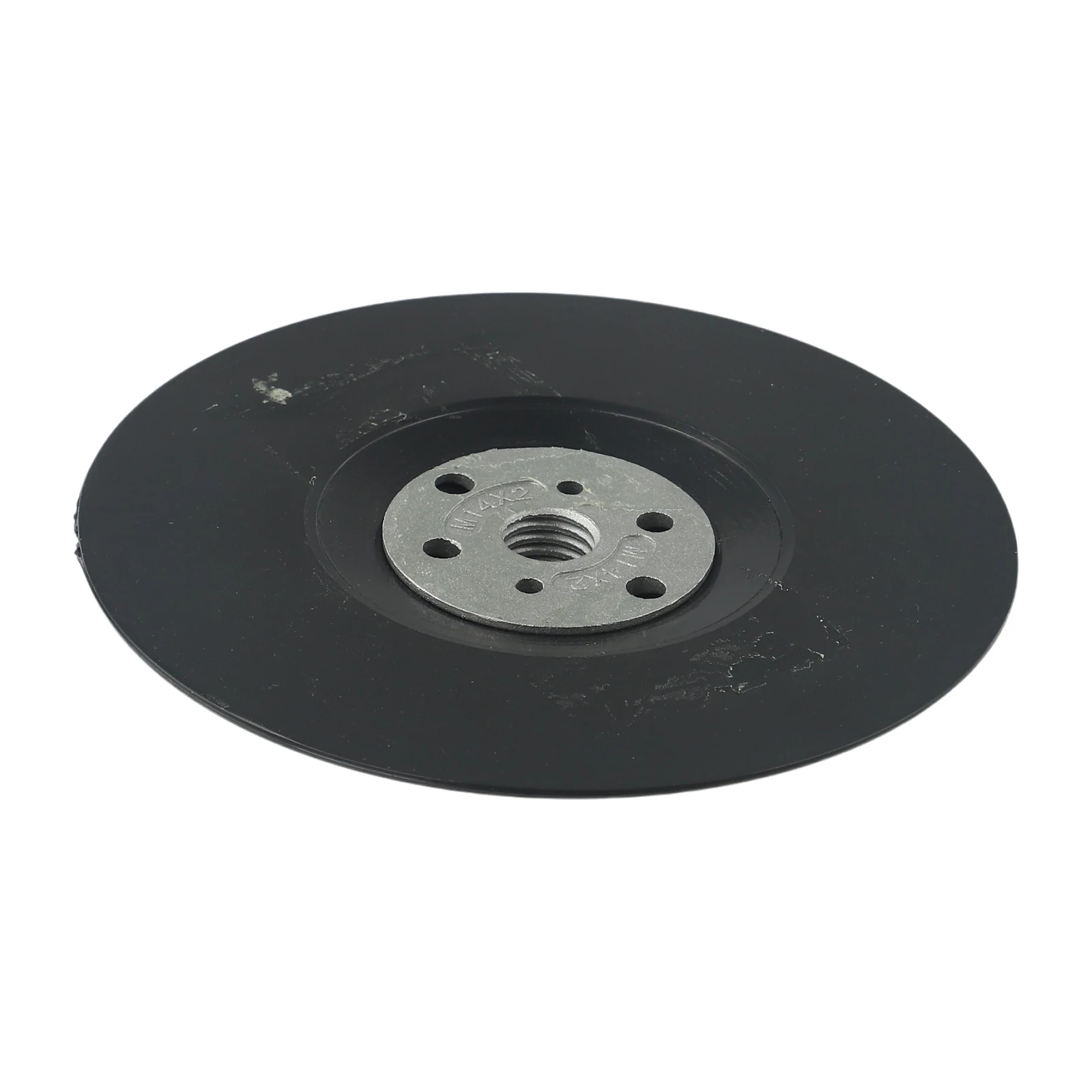 5inch 125mm Thread Backing Pad Disc Backing Pad Tool Resin Fibre Disc With Lock Nut 12200RPM For Angle Grinder Sander