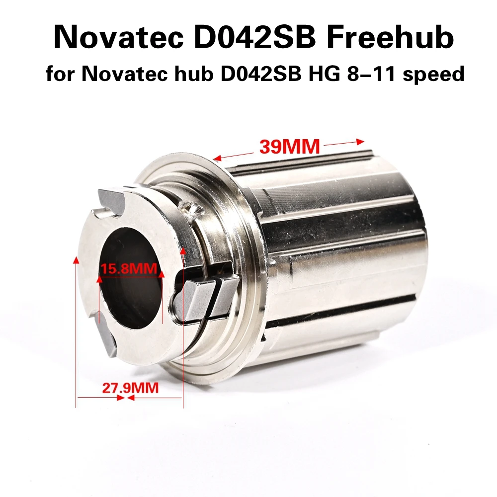 Novatec D042SB D792SB Freilaufkörper HG 8-11F MS 12F Micro Spline Für D412SB Kassette Ersatzteil Fahrradnabe Reparatur – Detail 4