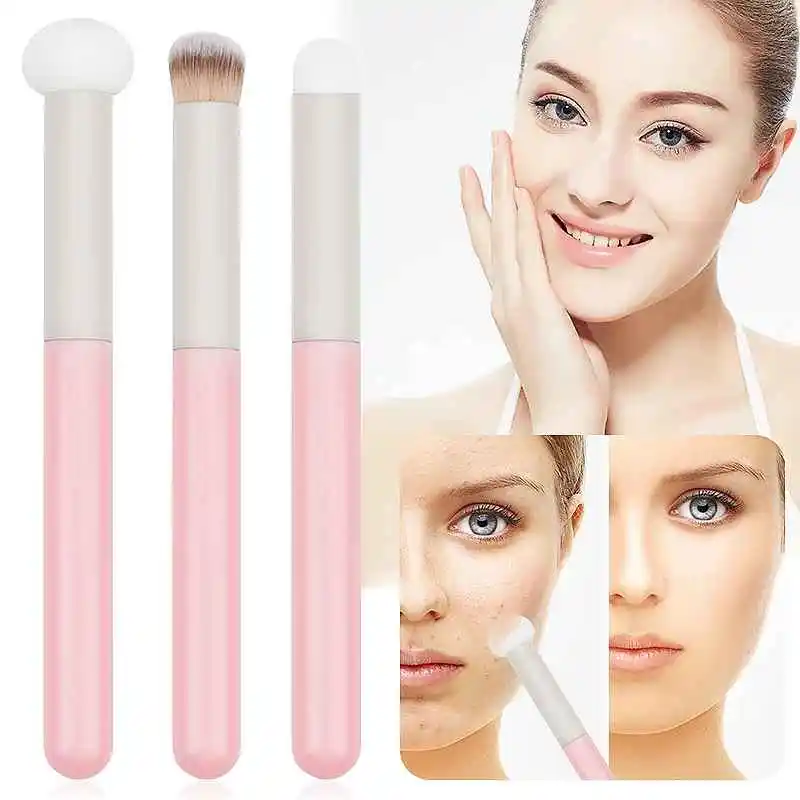Pincel de Maquiagem em Forma de Cogumelo - Puff para Base e Corretivo, Ferramenta de Beleza Essencial para Mulheres e Salões