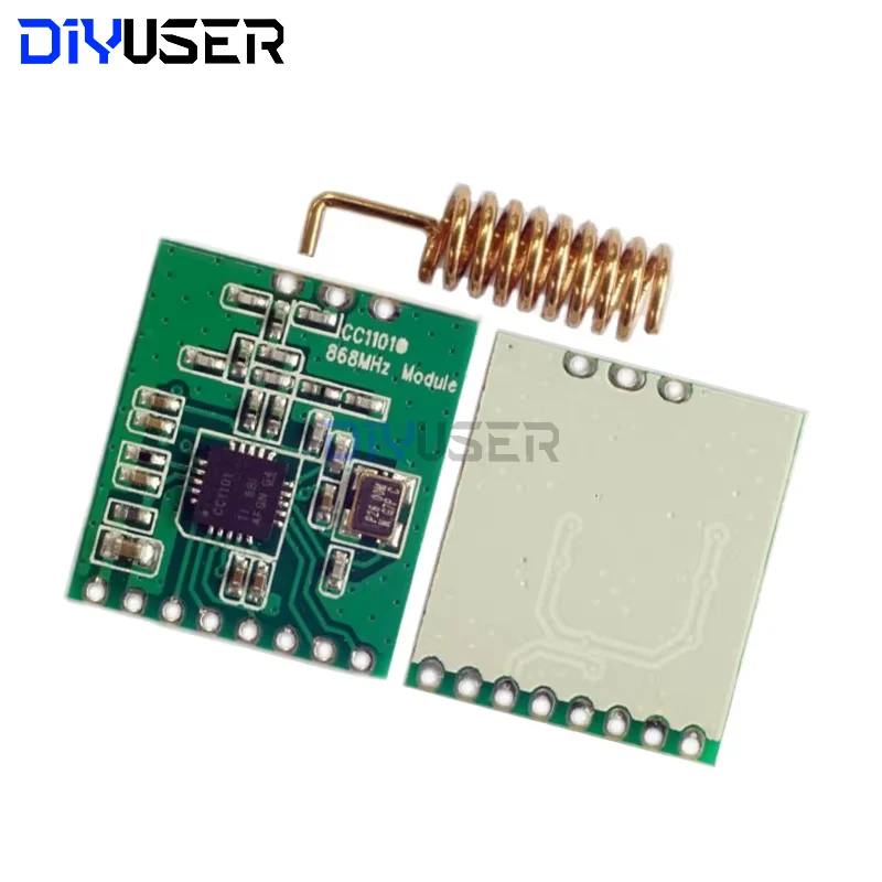 CC1101 Wireless Module Long Distance Transmission Antenna 868MHZ SPI Interface Low Power M115 For FSK GFSK ASK OOK MSK 64-byte