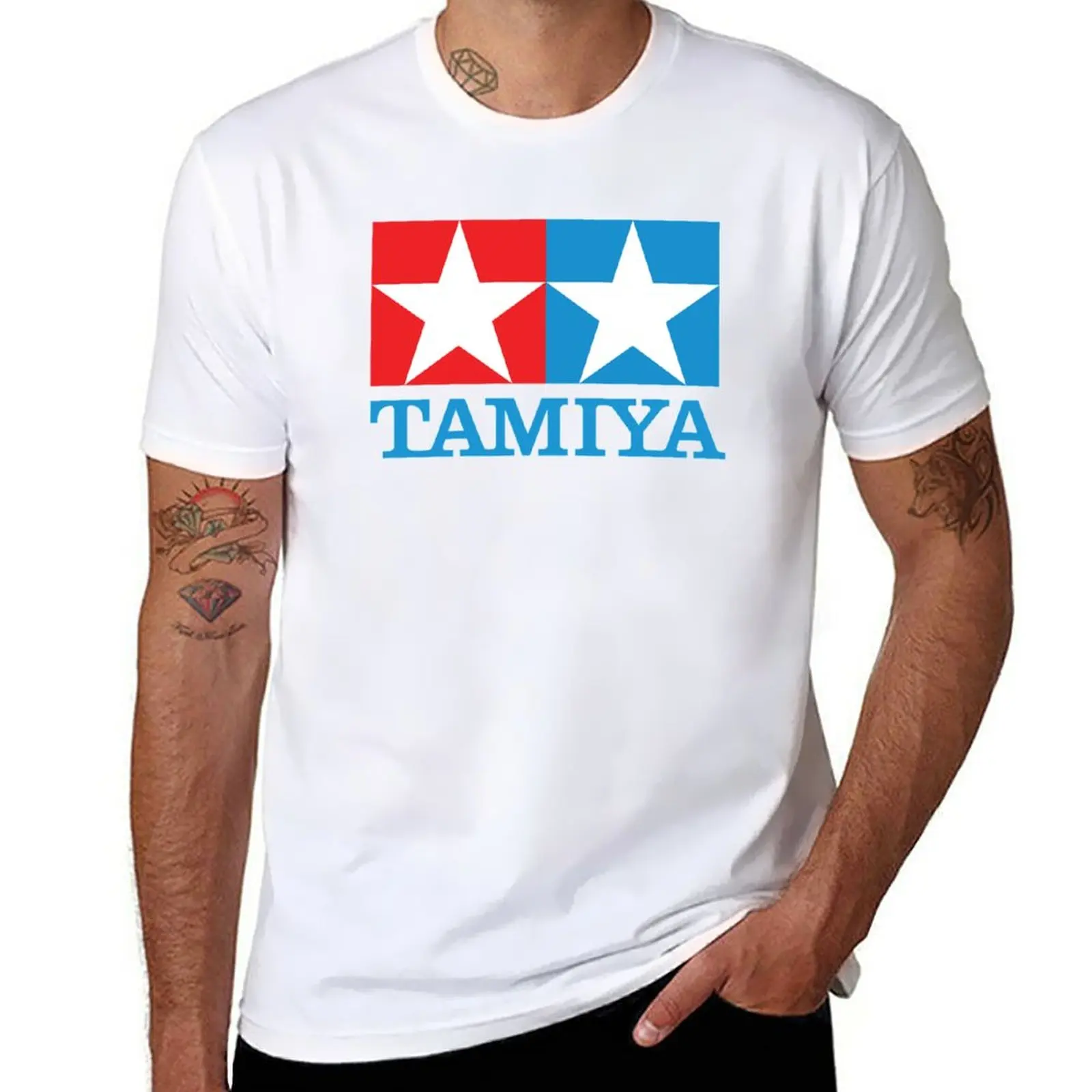 

New TAMIYA T-Shirt cute clothes blank t shirts Short t-shirt Short sleeve tee men