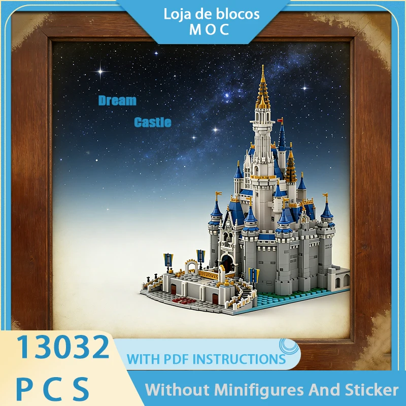 

Exquisite New Product MOC Building Blocks Movie Scene Model Dream Castle Technology Modular Children's Toy DIY Assembly Set